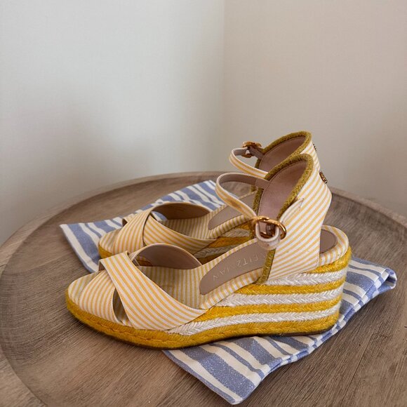 Stuart Weitzman espadrille Size 8.5 C - Picture 8 of 12